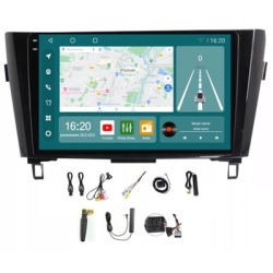 NISSAN QASHQAI II 2013-2021 ANDROID GPS USB WIFI BLUETOOTH CARPLAY ANDROID AUTO 8GB 256GB MODEM SIM QLED